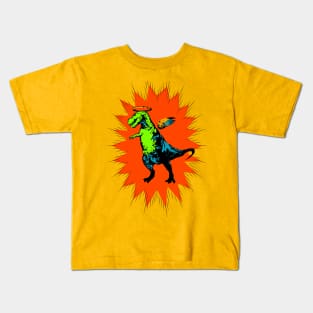 Angel T-Rex Classic Kids T-Shirt